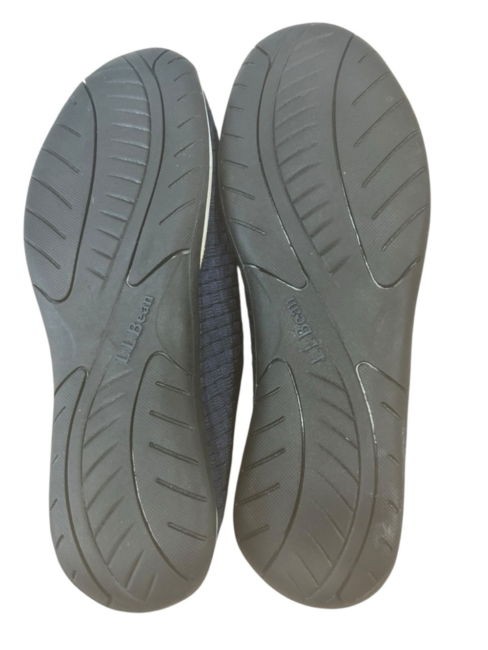 L.L. Bean BeanSport Woven Mule Slides Navy blue womens size 9.5M Comfort Slip On - Picture 3 of 12